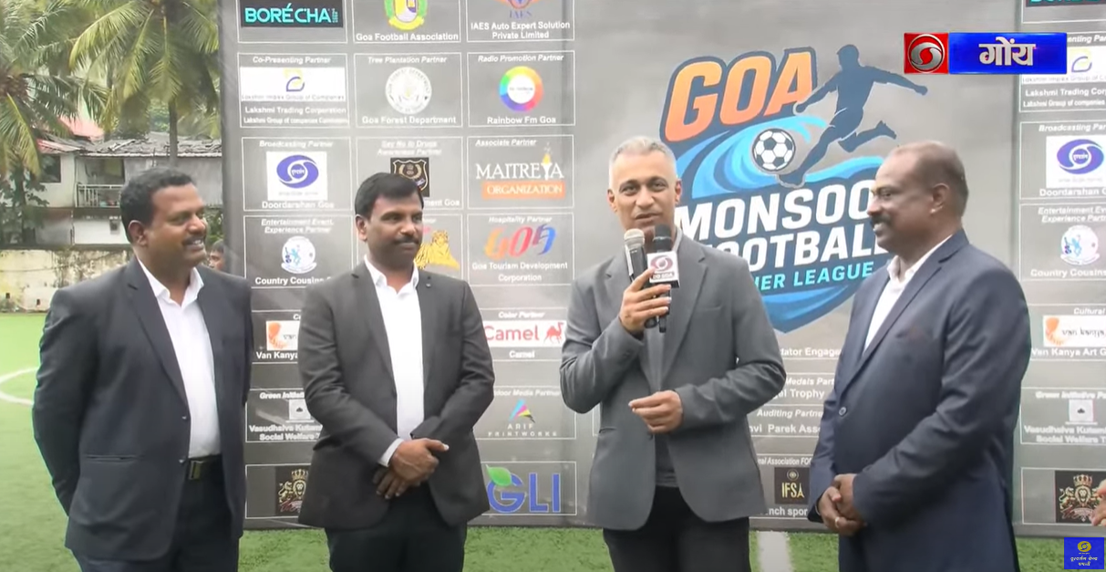 Goa Monsoon Football Premier League-2025 – All-India Football Tournament on 20th July 2025 at Duler Football Grounds, Mapusa Goa.