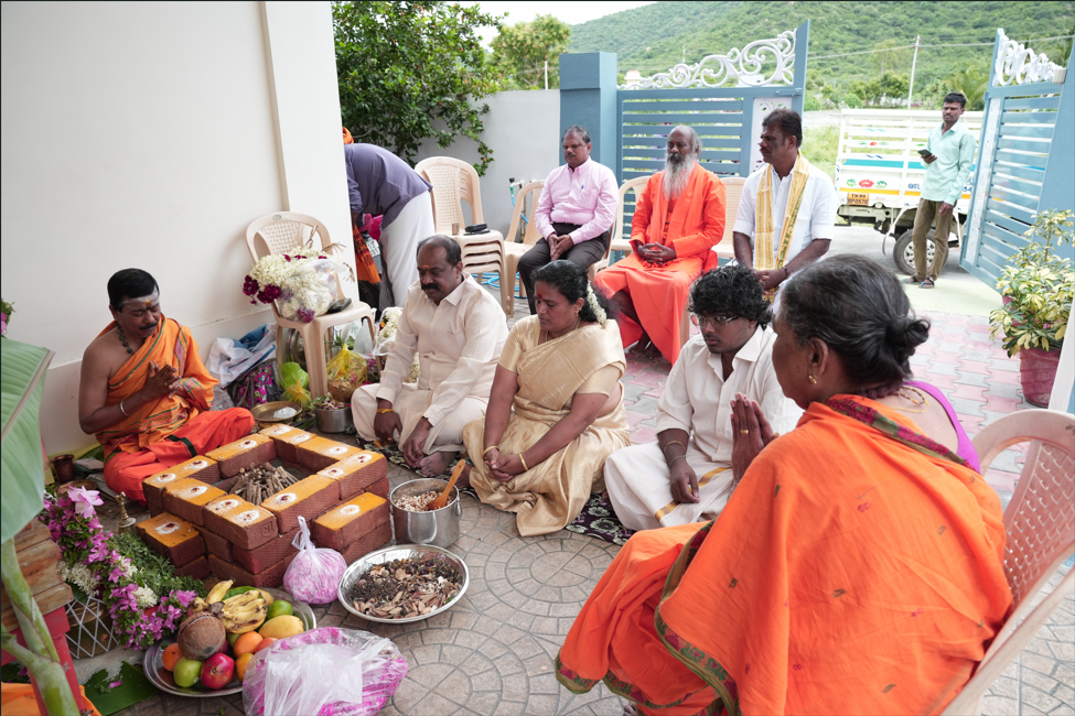 Sankalp Yagam Performed for Historic 108 Maha Homa Yagams and Construction of Sri Seetha Rama Temple & Sri Rama Bhaktha Anjaneya Temple